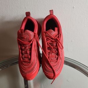 Womens custom Red airmax 97